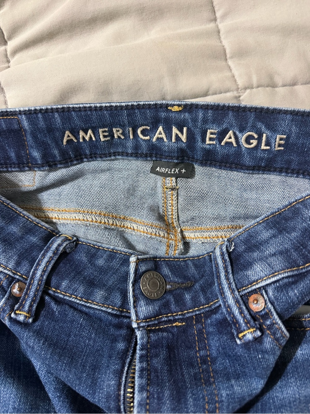 American Eagle Outfitters Men's Slim Airflex+ Jeans size 29x32 - Picture 3 of 5